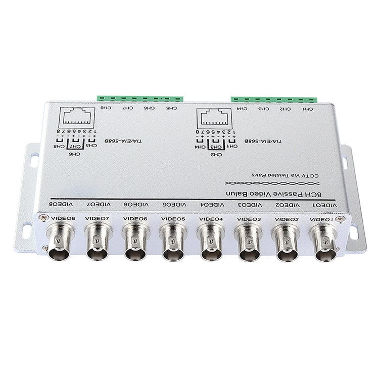 8 Channel Passive UTP Video Balun 8 Channel Passive UTP Video Balun
